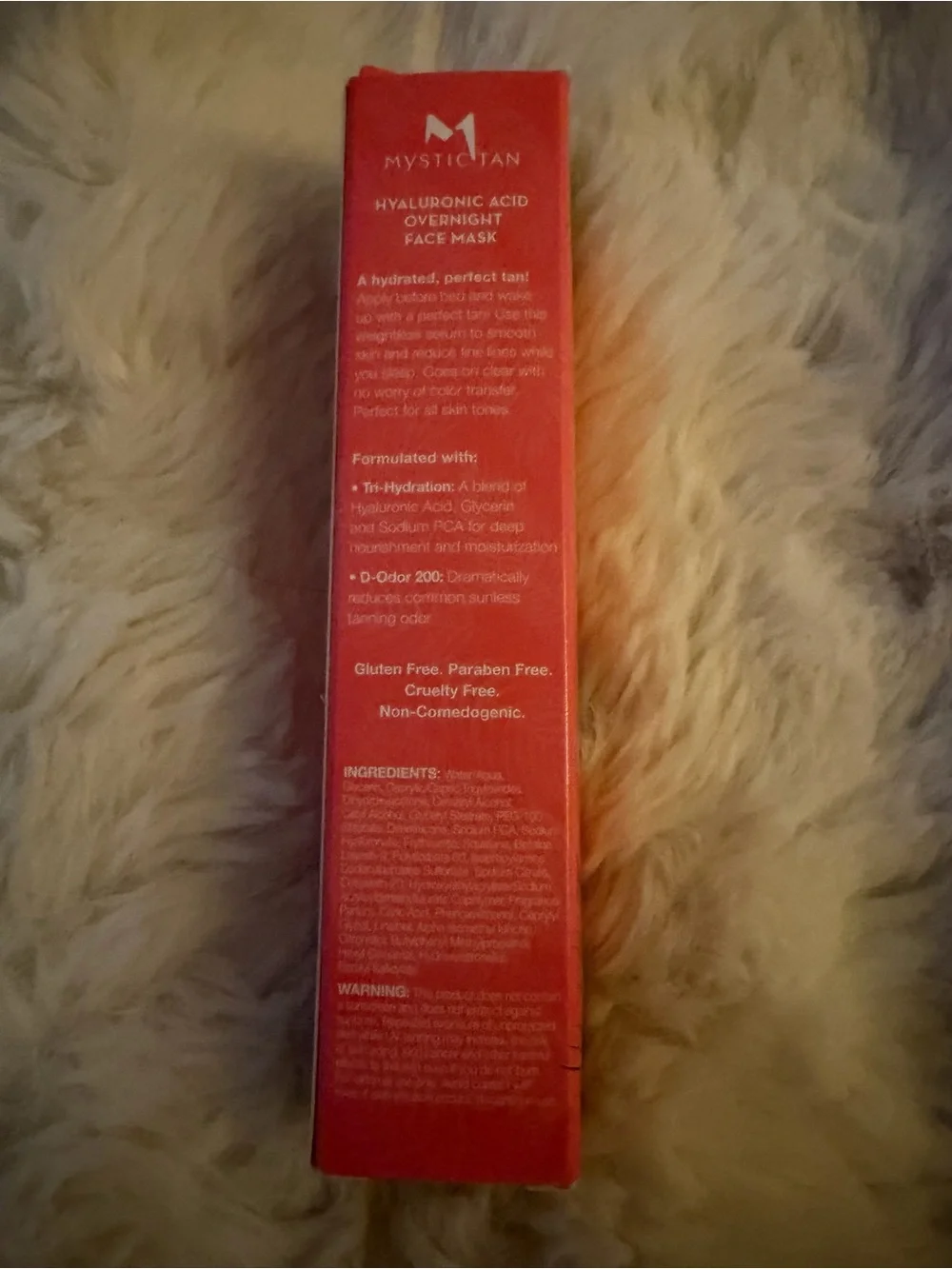 New Wake-Up Tan hyaluronic acid overnight face self-tan serum
